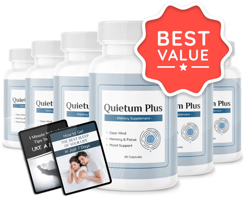 Quietum Plus 6 bottles